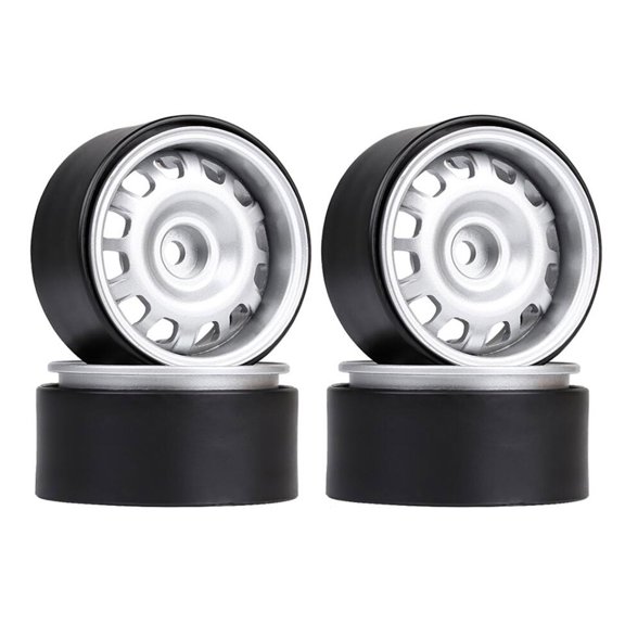 1.9inch Beadlock Wheel Hub Car Hub Crawler Wheel Rim Set Modified Accessories 1/10 Remote Control Upgrade Kits