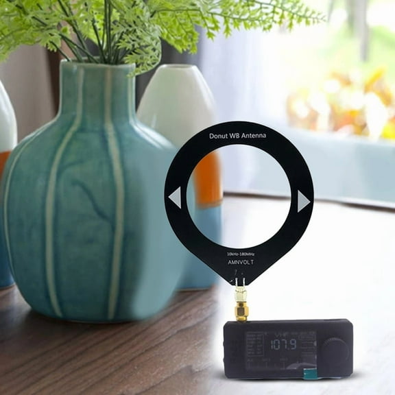 1.9inch SI4732 Mini Radio Receiver 0.5-108MHz Portable Shortwave SI4732 Radio Receiver HF SW MW VHF Mini Radio