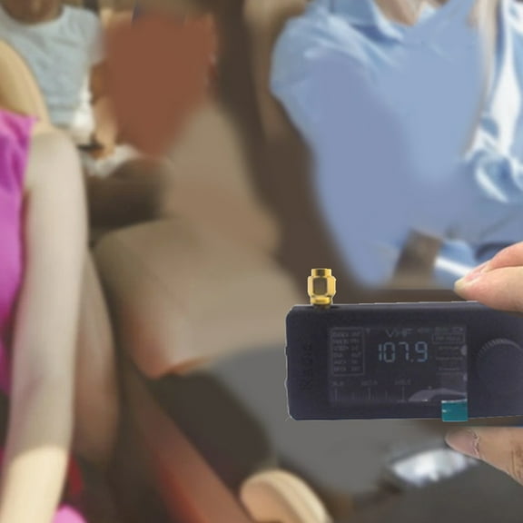 1.9inch SI4732 Radio Receiver 0.5-108MHz Portable Shortwave SI4732 Radio Receiver HF SW MW VHF Mini Radio