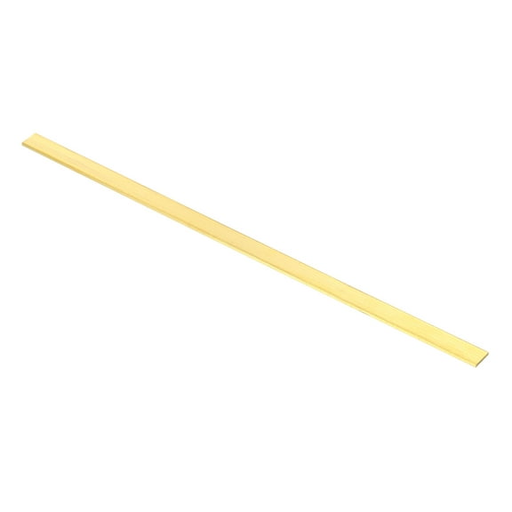 1/9x1/2x12" H59 Brass Flat Bar, Solid Flat Mill Stock, Brass