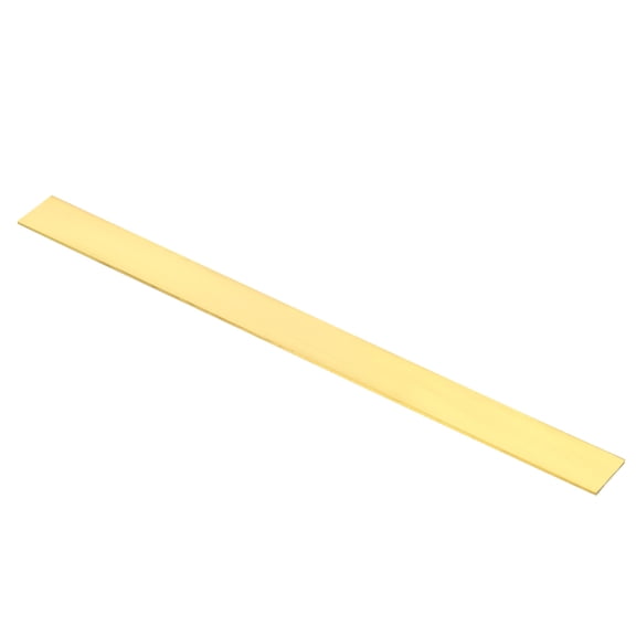 1/9x1x12" H59 Brass Flat Bar, Solid Flat Mill Stock, Brass