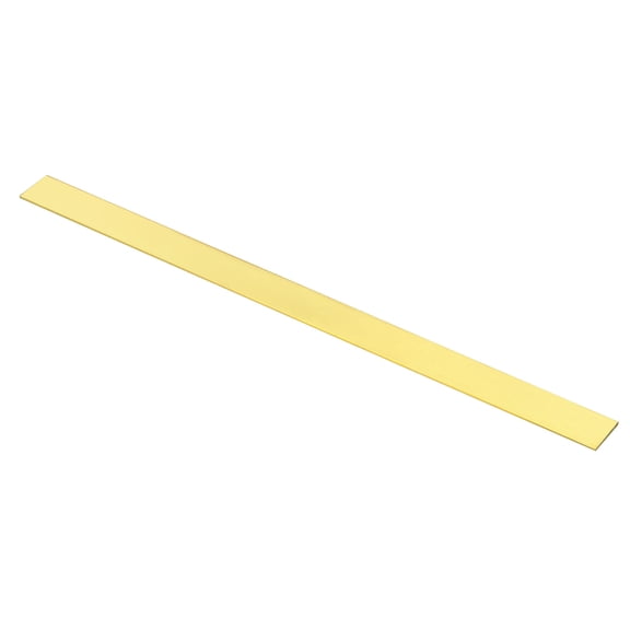 1/9x4/5x12" H59 Brass Flat Bar, Solid Flat Mill Stock, Brass