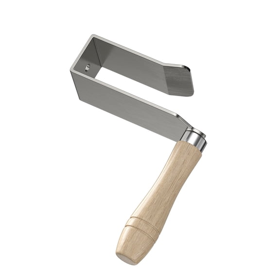 1. Adjustable Aluminum Ceiling Clamp for Gypsum/PVC Board Secure Mounting with Wooden Handle