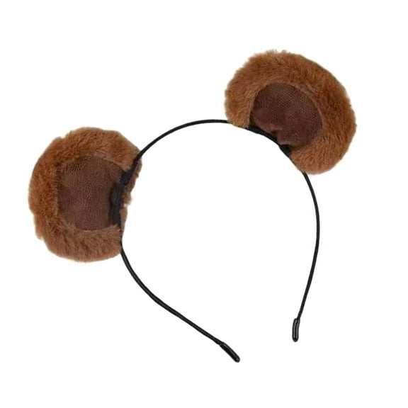 1. Adjustable Bear Ears Headband Soft Fabric Hair Accessory For Women Kids Cosplay Photography Daily Fashion Wear
