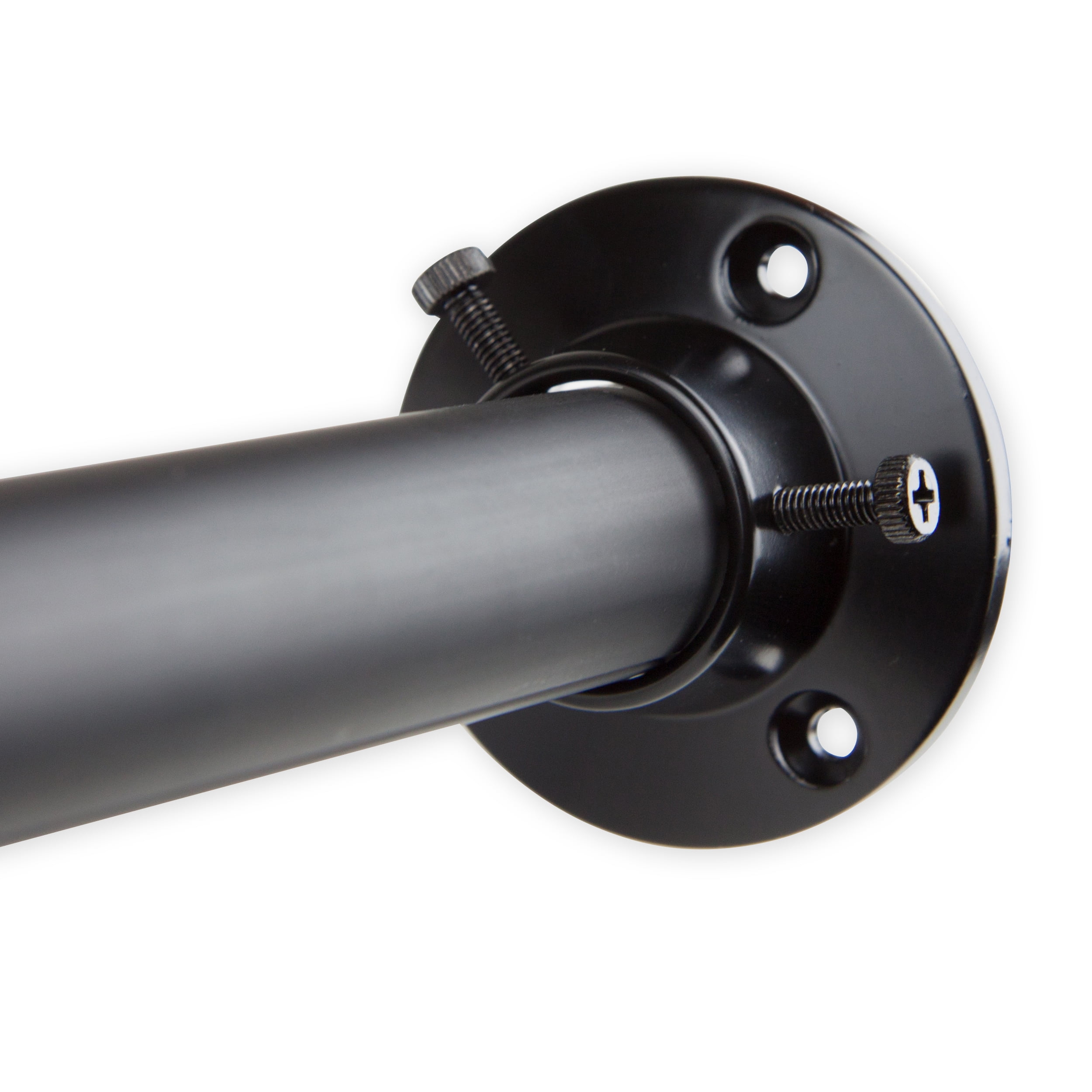 1" Adjustable Closet Rod 2848 inch and Socket Set Black