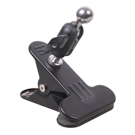 1. Adjustable Metal Clamp with 17.4mm Head for Phone Tablet Mounts Car Desk Studio Accessories