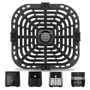 1 Air Fryer Replacement Grill Pan for Nonstick Air Fryer Crisper Plate Tray, Air Fryer Rack Replacement Grill Plate, Dishwasher Safe