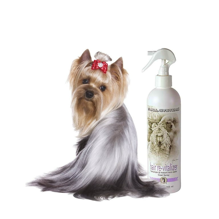 1 All Systems Hair ReVitalizer and Instant Anti Static Coat Spray 12oz For Dogs And Cats Walmart