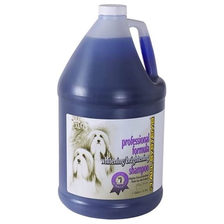 #1 All Systems Professional Formula Whitening Brightening Dog Shampoo . Concentrated