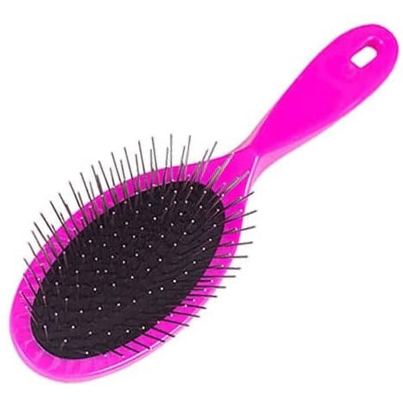 #1 All Systems Ultimate Hot Pink Pin Brush . All-Purpose Pin Brush For Dogs & Cats . In Fashion Colors