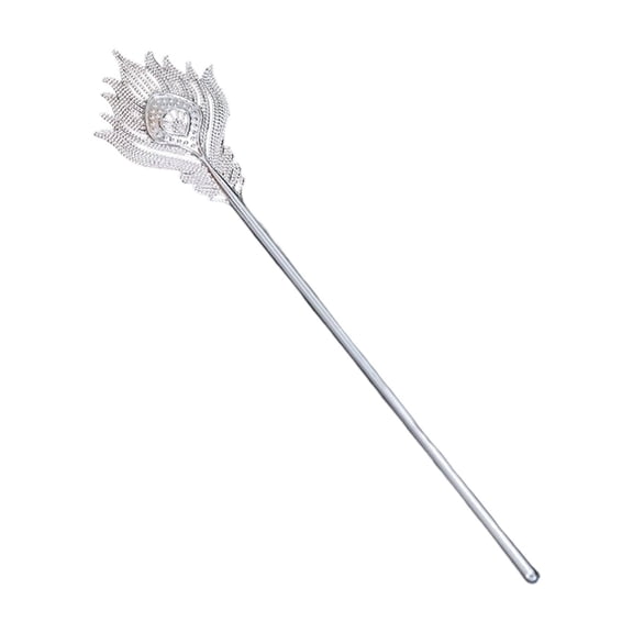 1. Alloy Electroplated Bun Clip For Secure Updo Styling, 3 Shades, Lightweight Fan Design For Daily