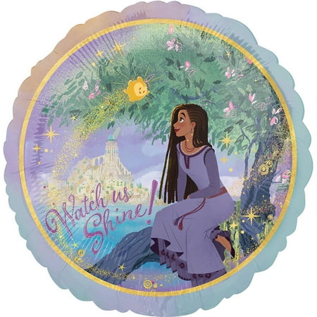 (1) Anagram Disney Wish Foil Balloon 17"