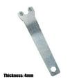 thumbnail image 1 of 1 Angle Grinder Key Flanged Wrench Metal Spanner for Power Tool Arbors Fasteners 5#(4Mm), 1 of 8