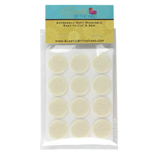 1 1/2 Smoke Gray Adhesive Felt Circles - Pack of 240 Dots - Elastic by the  Yard
