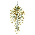 thumbnail image 1 of Artificial Flowers - Household Imitation - Artificial Hanging Flowers For Outdoor Spring Decoration 4Pcs Silk With Leaves Look Real Faux Flowers For Outside Porch - 1 Artificial Flower, 1 of 9