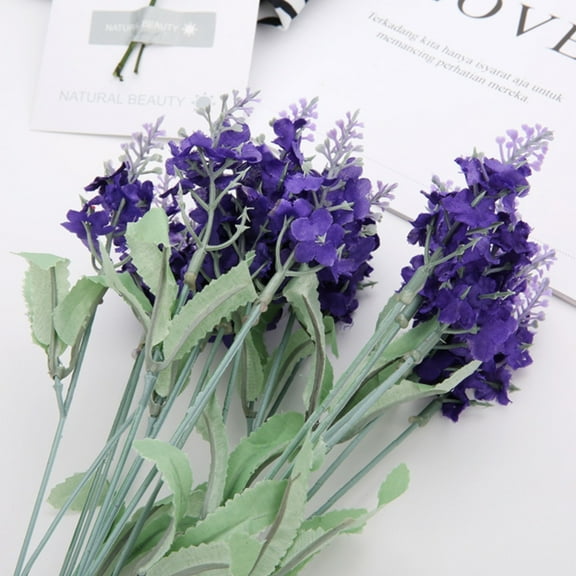 1*Artificial Flower Clearance! Hyacinth Lavender Flower Flower Stems Floral Stems Flowers Decor Festival Accessory Artificial Flower Bouquet Flowers Ornament Flowers for Diy Flower Decor