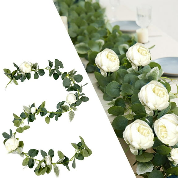 1 Artificial Flower Versatile and Practical Artificial Flower Decoration with Rattan Atmosphere No Need for No Withering Multi Scenario Rattan Artificial Flowers