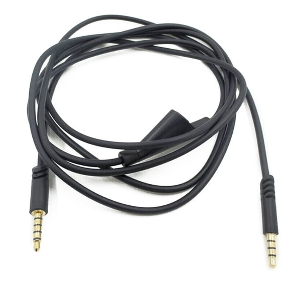 1* Audio Cable, 2M Inline Mute Audio Cable Wire Earphone Cord for Astro A10 A40 Gaming Headsets