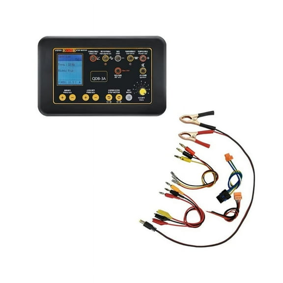 QDB3A Auto Ignition Coil Tester Car IAC Idle Stepper Motor Solenoid Valve Injector Actuator Fault Detector Driver