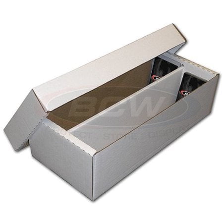 1 BCW 1600 count Shoe Card Storage Box