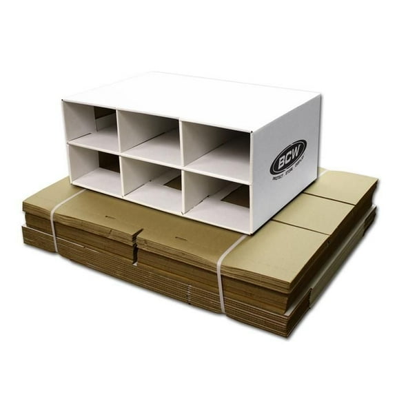 1 BCW 6 Cubby Shoe Box House