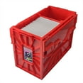 thumbnail image 1 of 1 BCW Red Plastic Short Comic Book Bin, 1 of 5