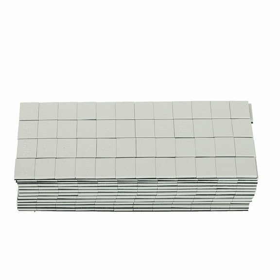 1 BOX 1/4 OZ GREY WHEEL WEIGHTS STICK-ON ADHESIVE TAPE 9 LBS LEAD-FREE 576 PCS