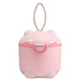 thumbnail image 1 of 1 * Baby Milk Powder Dispenser 1 * milk powder spoon-Pink, 1 of 5