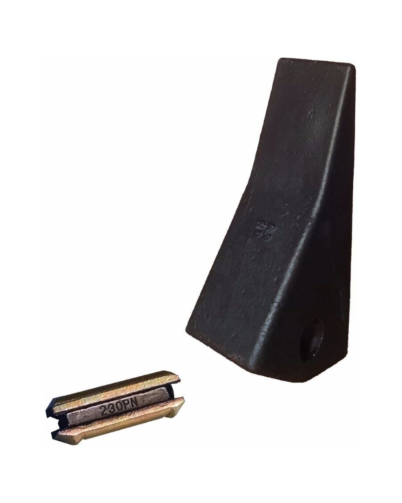 1 Backhoe / Skid / Mini Ex Bucket Tooth w/ Pin 23, 230, 230SP, D51750