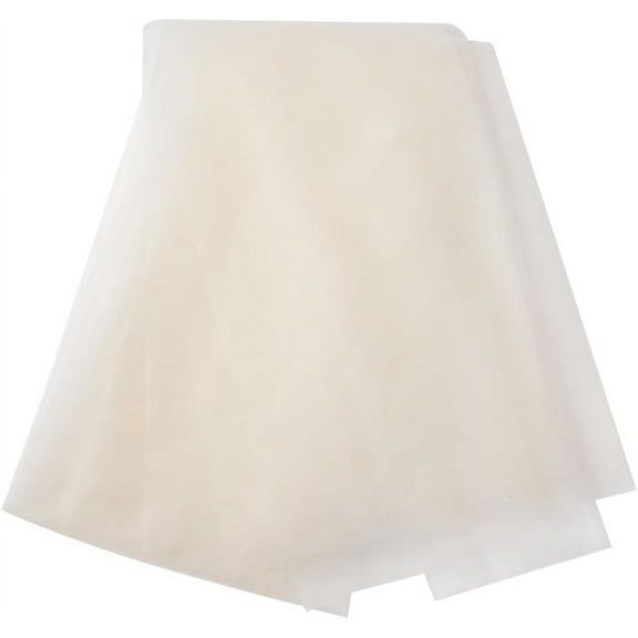 1 Bag 5 Yards Apricot Nylon Stretch Mesh Fabric 62.9inch Wide Vintage Mesh Fabric Lightweight See-Through Mesh Fabric for DIY Crafts Wedding Dress Making Clothing Accessories