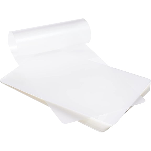 1 Bag Laminating Pouch Film Photo Protecting Sheets Hot Laminate Pouches Sheets Clear 15.9x11x0.01cm 100sheet/bag for Handmade