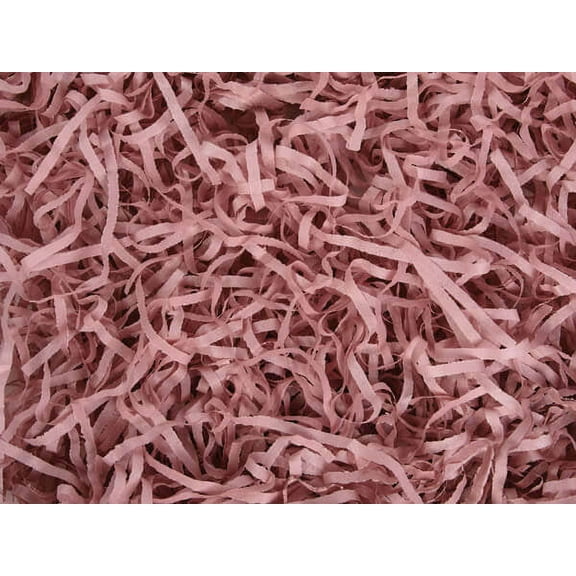 1 Bag, Rose Gold Color Tissue Paper Shred, 18 Oz. Bag for Holiday, Party Favor, Birthday, Event and Celebration, Made in USA
