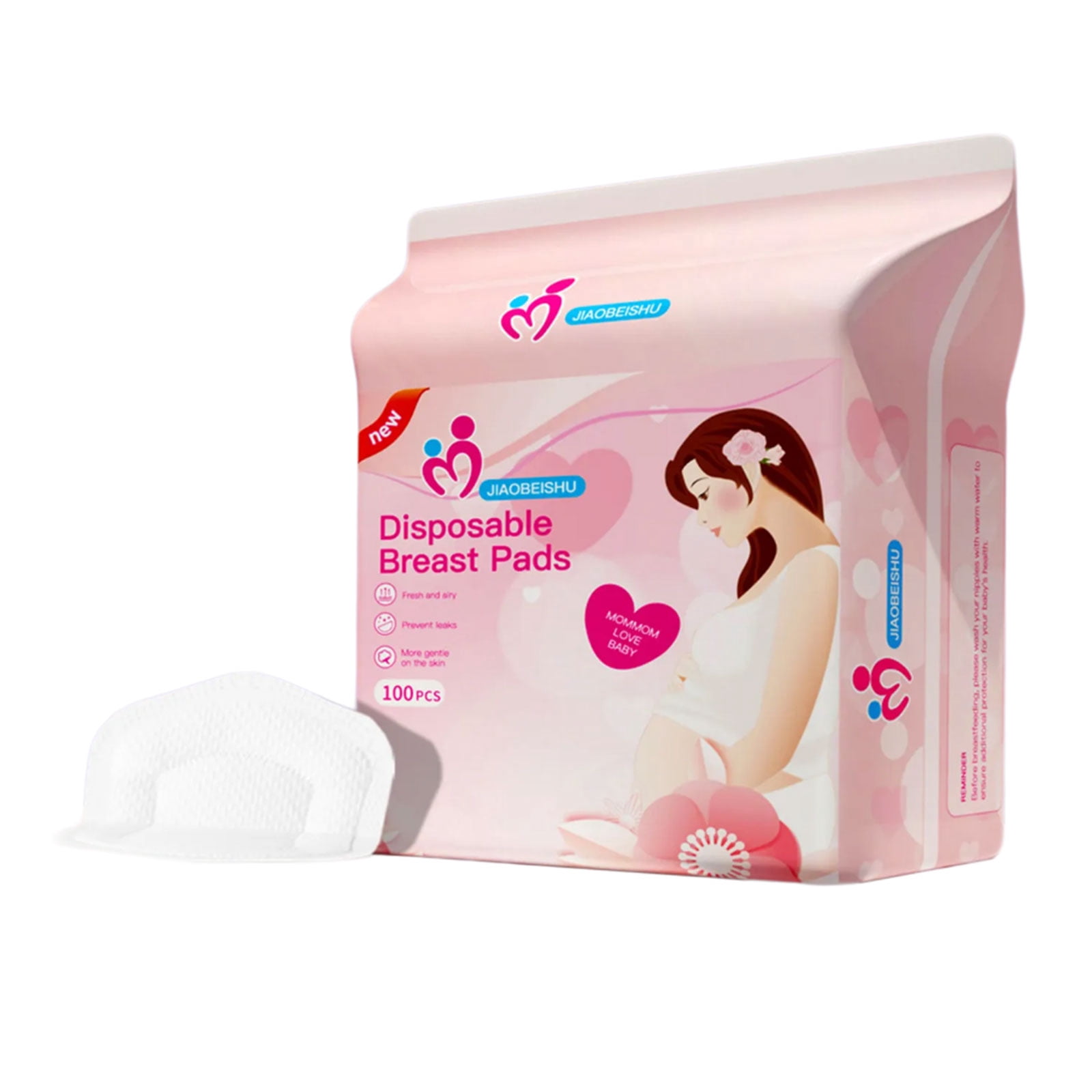 1 Bag Single Time Use Nursing Pad for Breastfeeding Absorbent Leak Proof Breast Pad Comfortable Postpartum Product
