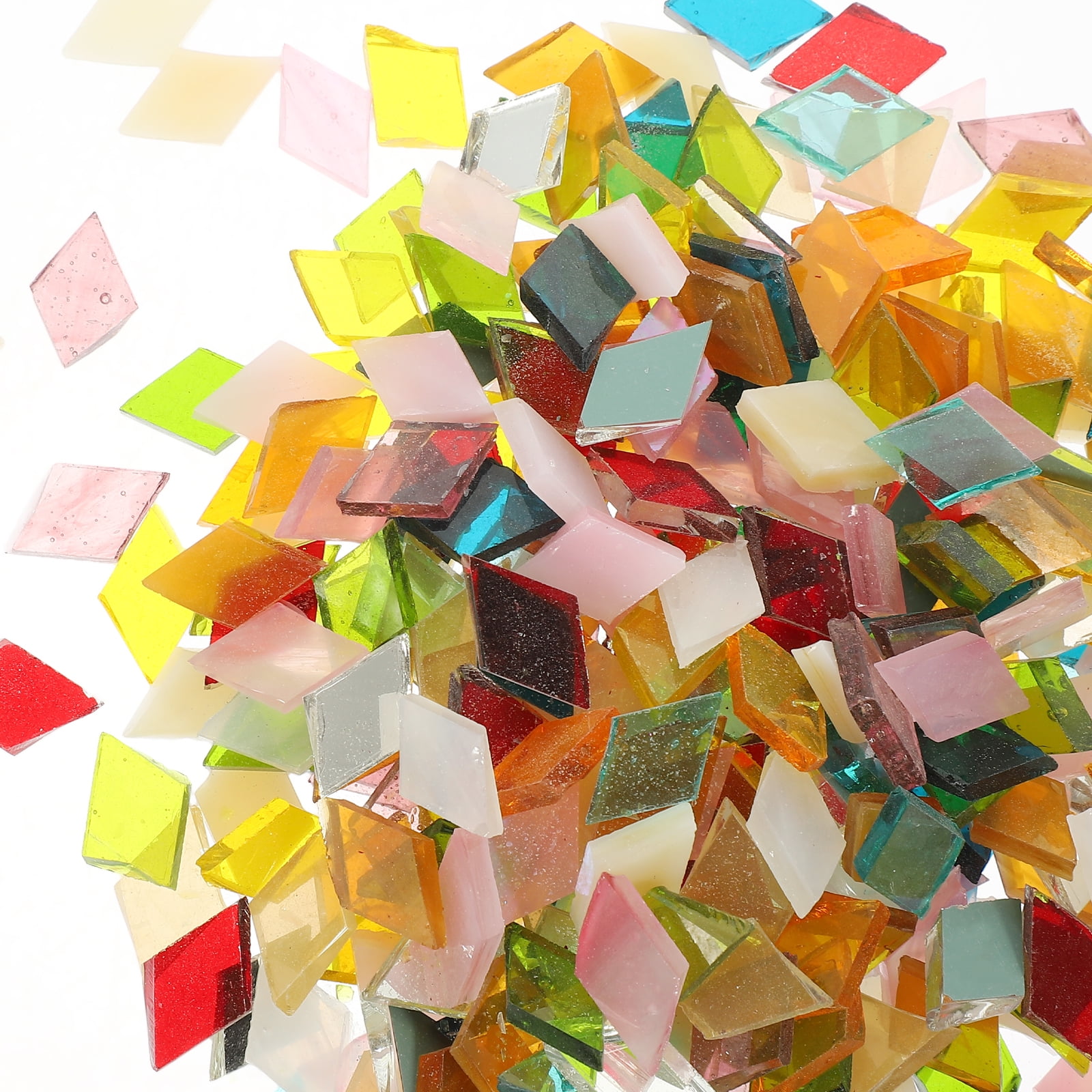 1 Bag of Craft DIY Mosaic Tiles Colorful Mosaic Pieces Tiny Mosaic Tile