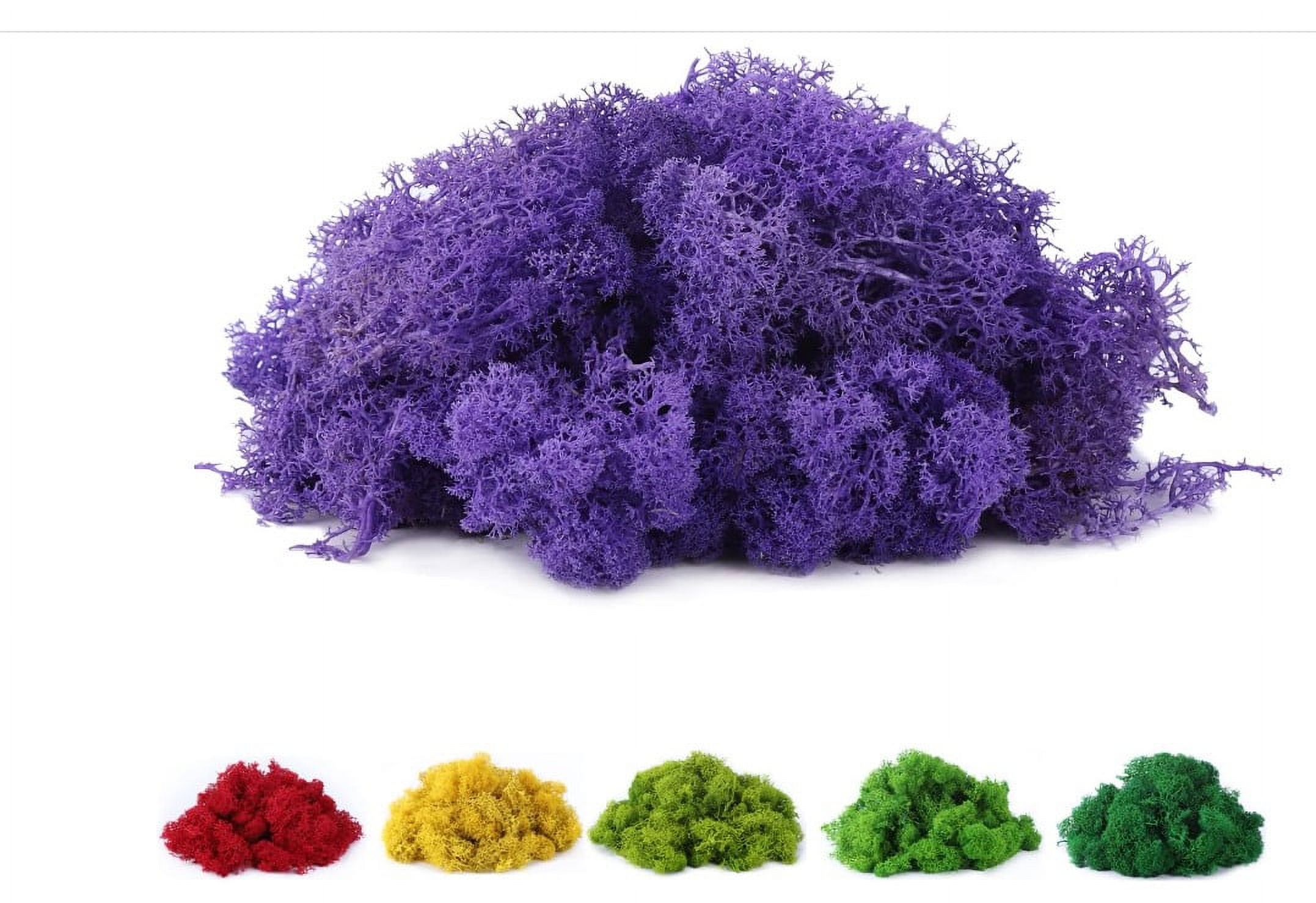 1 Bag of Fake Moss Decorations DIY Moss Material Vivid Moss Decors Home