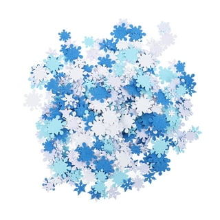  Coopay 1200 Pieces Mini Foam Snowflake Stickers  Self-Adhesive Snowflake Stickers Decals For Christmas Decoration