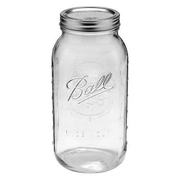 1 Ball 64Oz Wide Mouth Half Gallon Mason Jar