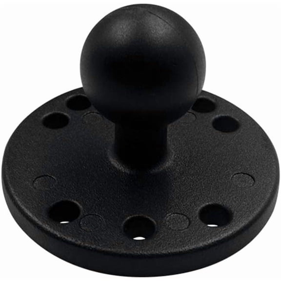 1'' Ball Mount with AMPS Round Plate, Ball Mount Base Compatible with RAM and 1" B Size Ball Double Socket Arms from , and Tackform Enterprise Series