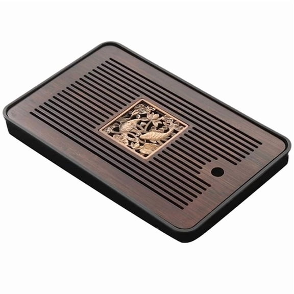1 * Bamboo Tea Tray-As Shown
