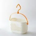 thumbnail image 1 of 1*Basket Plastic Shower Caddy Basket Hanging Bathroom Dorm Organizer Portable Storage Caddy Tote for Garden Tools Cleaning Home Textile Storage, 1 of 4
