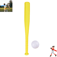 thumbnail image 1 of 1 Bat & 1 Ball Plastic Baseball Toy Set, Outdoor Parent-Child Interactive Sports Game Toy for Kids Backyard Play, 1 of 3
