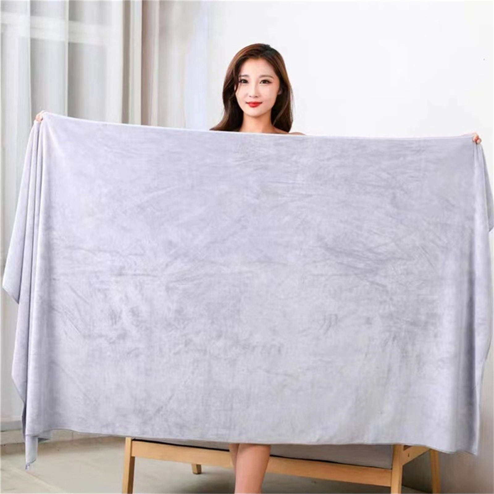 1*Bath Towel Oversized Bath Towel Sheets for Bathroom Beach and Pool ...