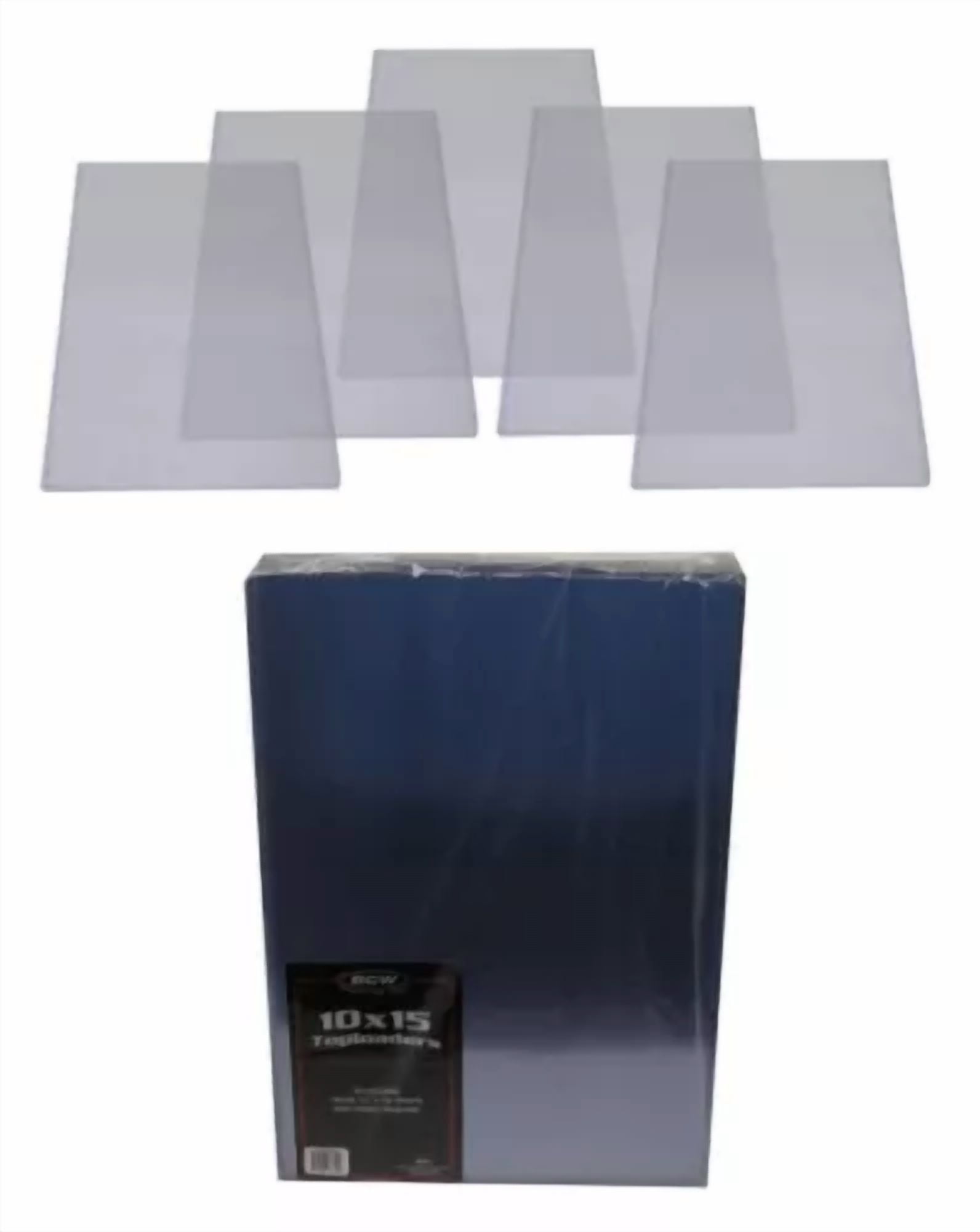 Einlegeboden Träger BCW 3x5 Fotodruck Toploader Komplettpaket