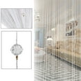 thumbnail image 1 of 1 Beaded Curtain,Bead String Curtain For Door Doorways Window Tassel Curtain Room Divider Decor Fly Screen Panel Curtain, 1 of 8