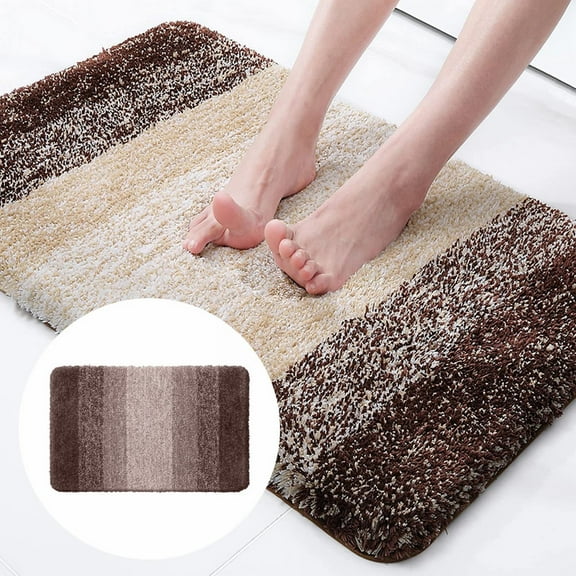 1×Bedroom Carpet Bathroom Door Mat,Dog Door Mat for Muddy Absorbs and Dirt Low Profile Entryway Mat with Non Slip Backing Mud Mat for Dogs Entry Indoor Doormat for Inside Floor (30X20 Inches Grey)