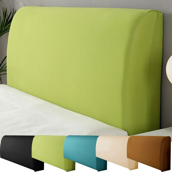 1*Bedside Cover Bed Headboard Cover Stretch Bed Headboard Cover Bed Headboard Slipcover Protector Solid Color Cover for Twin Full Queen Size Bed Sofa Cover
