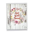 thumbnail image 1 of 1 Big Get Well Card with Envelope (8.5 x 11 Inch) - Blooming Driftwood Feel Better J6108IGWG, 1 of 6