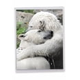 thumbnail image 1 of 1 Big Valentine's Day Card with Envelope (8.5 x 11 Inch) - Bear Hugs Valentines Day J6327BVDG, 1 of 6