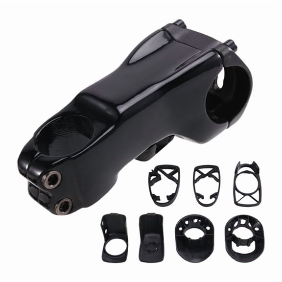 1 * Bike Stem with Spacers kit-Black