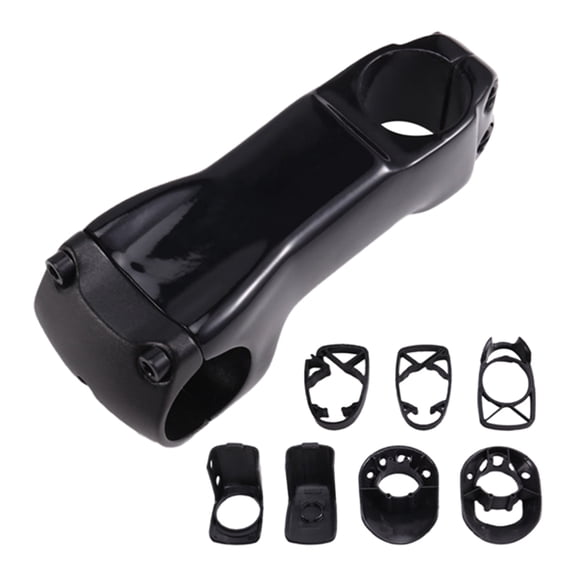 1 * Bike Stem with Spacers kit-Black